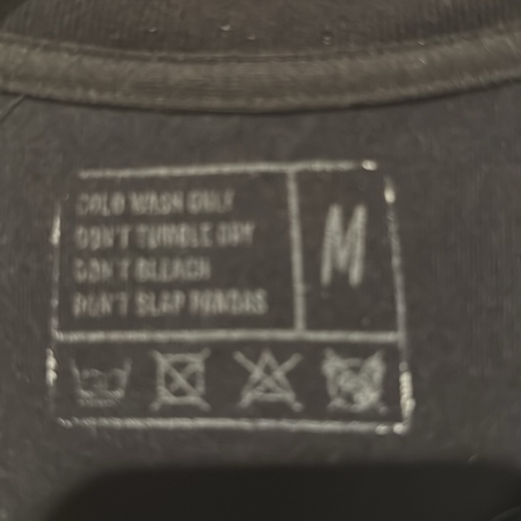 Watercolor Labyrinth Graphic T-Shirt Dress Made in USA - Picture 5 of 6